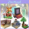 Яркий набор магнитных строительных блоков Тема Minecraft Игрушки для самостоятельной сборки