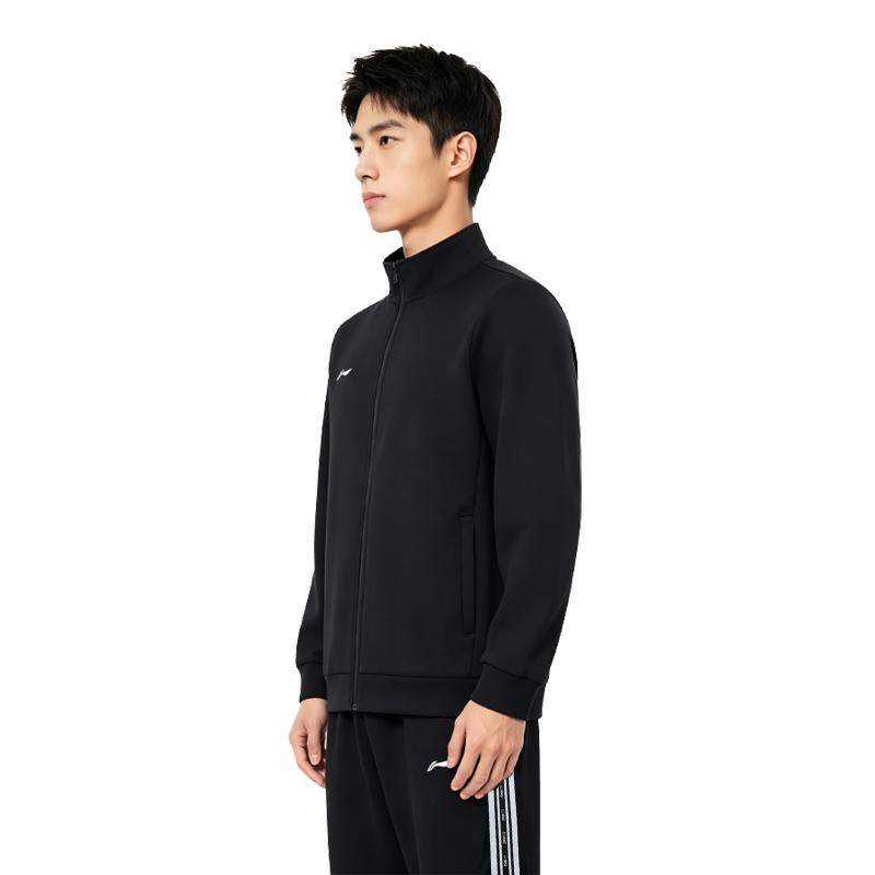 Men's Sweatshirt Li-Ning Sweatshirt Sets Men's Stand Collar Moderate