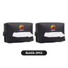 Leather Car Seat Tissue Box Hanging Bag Headrest Paper Cover For Abarth FIAT 500 FR Stilo Doblo Tipo Lancia Musa Grande EK1