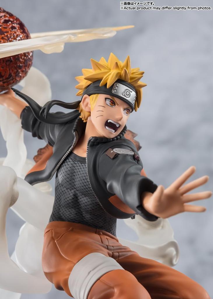 TAMASHII NATIONS Figuarts ZERO NARUTO Shippuden Fierce Naruto Uzumaki Rasen Shuriken 240 мм ПВХ ABS окрашенная полная фигурка [Super Battle] -