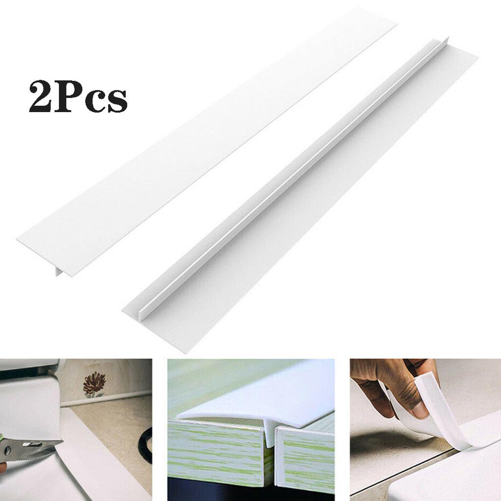 2 шт./компл., кухонная гибкая крышка для плиты, столешницы, защита от разливов, уплотнительная лента, наклейки, украшение дома