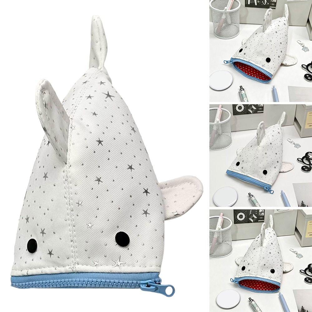 Shining Star Print Pencil Case Large Capacity Pencil Pouch Multi-functional Pen Bag Students