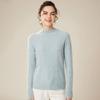 Women's 100% Pure Cashmere Sweater - New Autumn/Winter High-Neck Cable Knit Base Layer