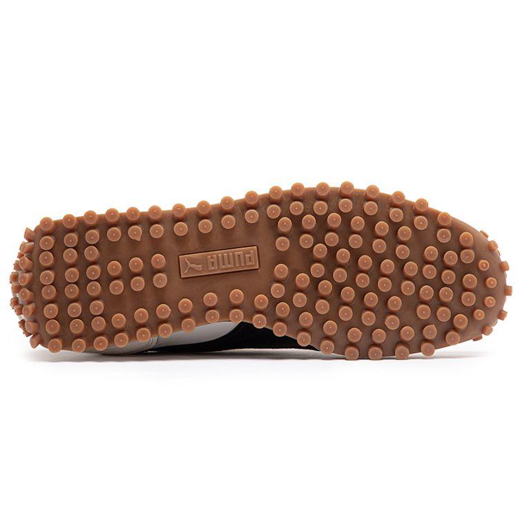 Puma Кроссовки Fast Rider Og Cn Тканевые с круглым носком на шнуровке, низкие, для повседневной носки, унисекс, молочно-белые, черные 387323-03