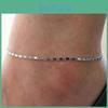 Simple Gold Women Plated Chain Anklet Ankle Bracelet Barefoot Sandal Beach