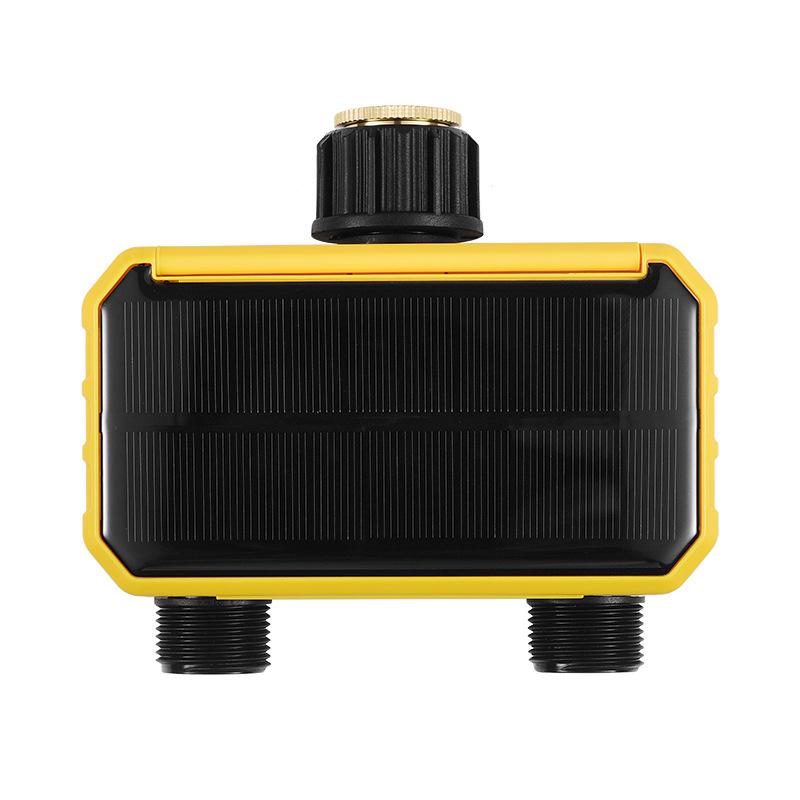 Solar-Powered Smart Micro-Sprinkler Automatic Dual-Channel Drip Irrigation System for Household Plants