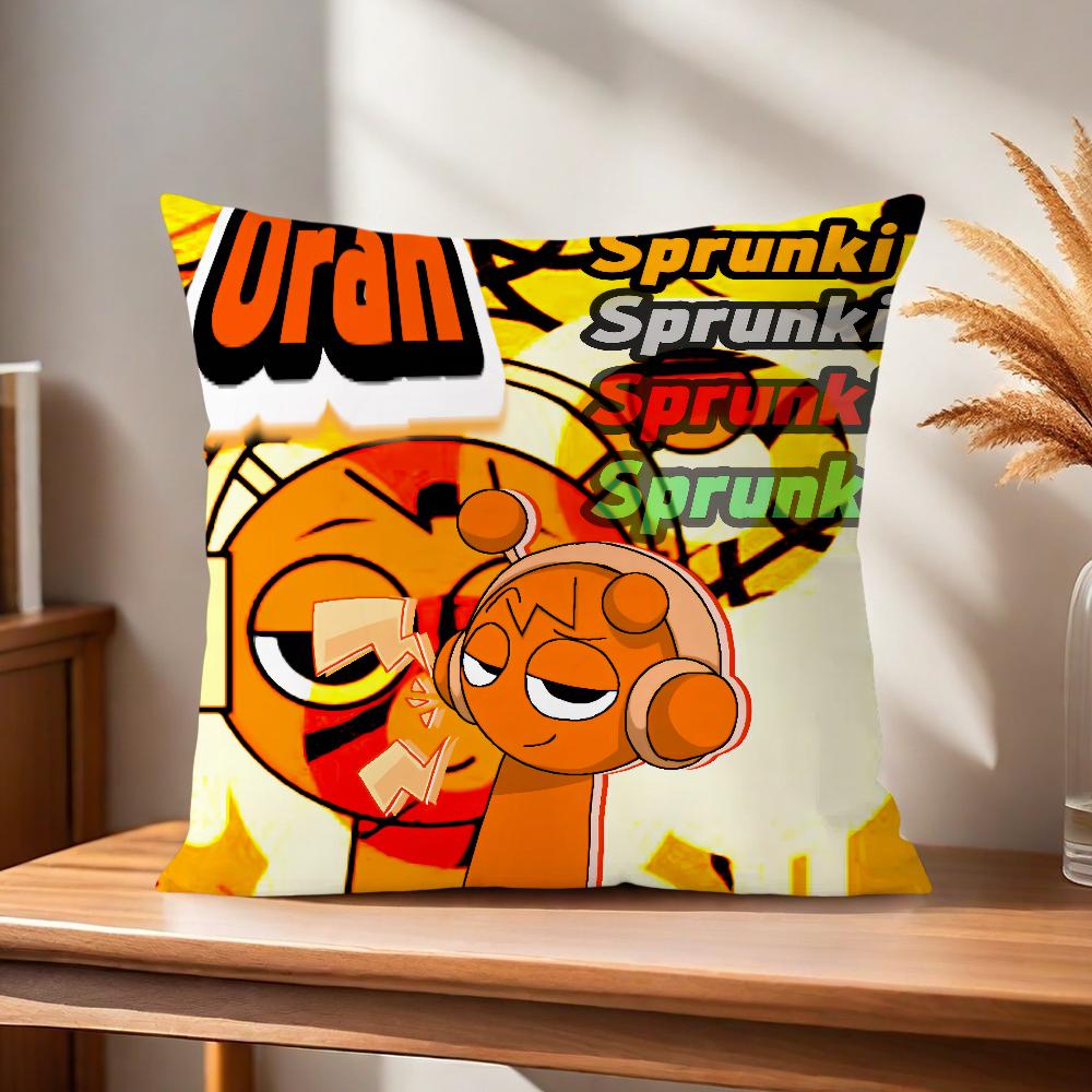 Мягкая наволочка S-Sprunki Игровая Для Дивана Гостиной Домашнего Офиса Декор Защитные Чехлы I-Incredibox Без Подушки
