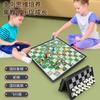 Настольные игры Шахматная доска Игрушки Шахматы Летающие шахматы Змея Шашки Гобан Магнитная шахматная доска Игрушки