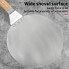 Лопата для пиццы из нержавеющей стали, большая круглая лопатка, кухонная лопатка для пиццы, широкая поверхность, безопасные инструменты для выпечки