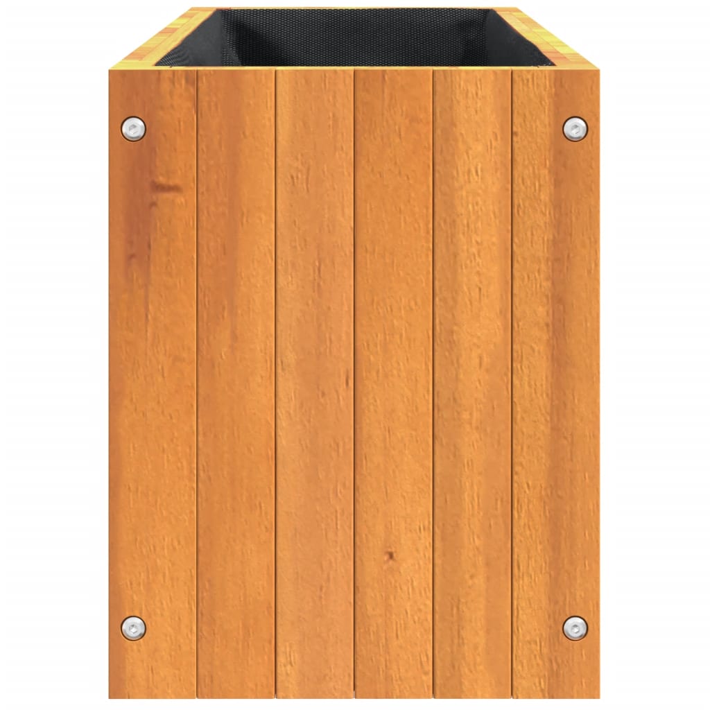 Plant Pot 59 x 27.5 x 35 cm Solid Acacia Wood