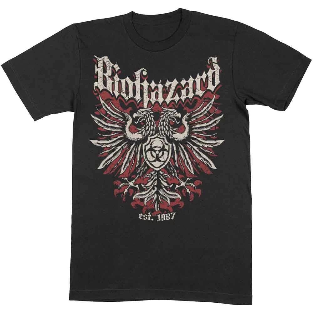 Biohazard Crest Unisex Tshirt