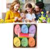 1 Set Easter Egg Painting Kit Creative Cartoon Easter Egg Coloring Craft Kits DIY Craft Set for Kids