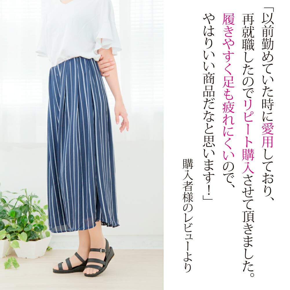 Сандалии медсестры с оригинальным флаером обувь медсестры офисные сандалии черные [Blanc Ange] 2-линейные женские 25.0