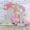 Foam Daisy Party Background White Daisy Birthday Decor Creative DIY Cardboard Cutout  Home