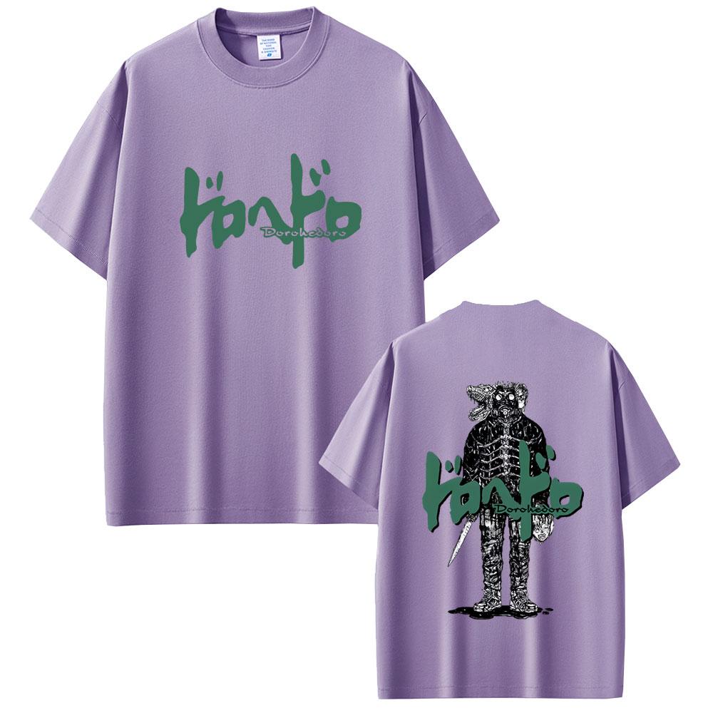Anime Dorohedoro KaiUnisex Graphic T Shirts Unisex Women Gothic Unisexga Rock Streetwear Unisex Casual High Quality Soft Cotton T-shirt