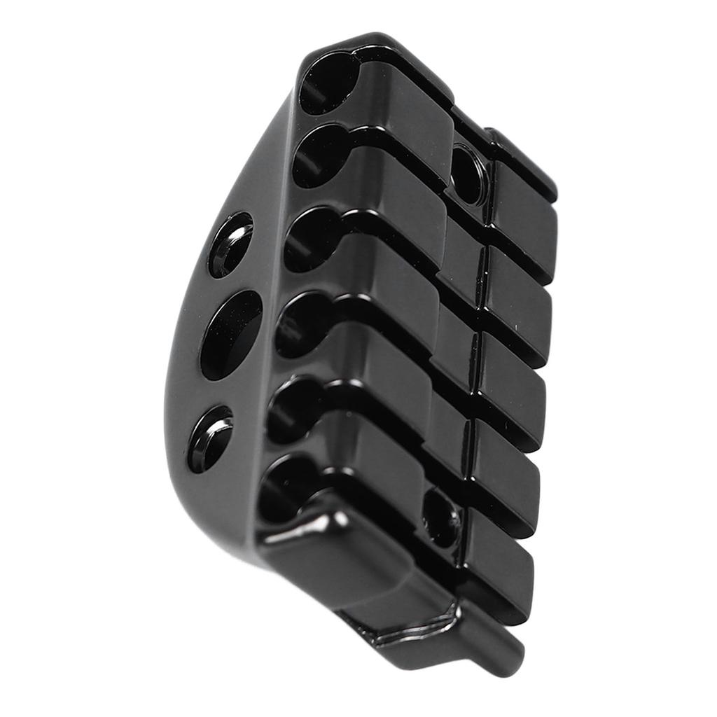 Headless Guitar String Lock 6 String Electric Guitar Bridge Locking Nut Musical Instrument Accessories Black