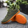 Fashion Men's Wide Barefoot Canvas Sneaker 2024 Fashion Flats Soft Zero Drop Sole Wider Toe Light Weight Sneakes Big Size