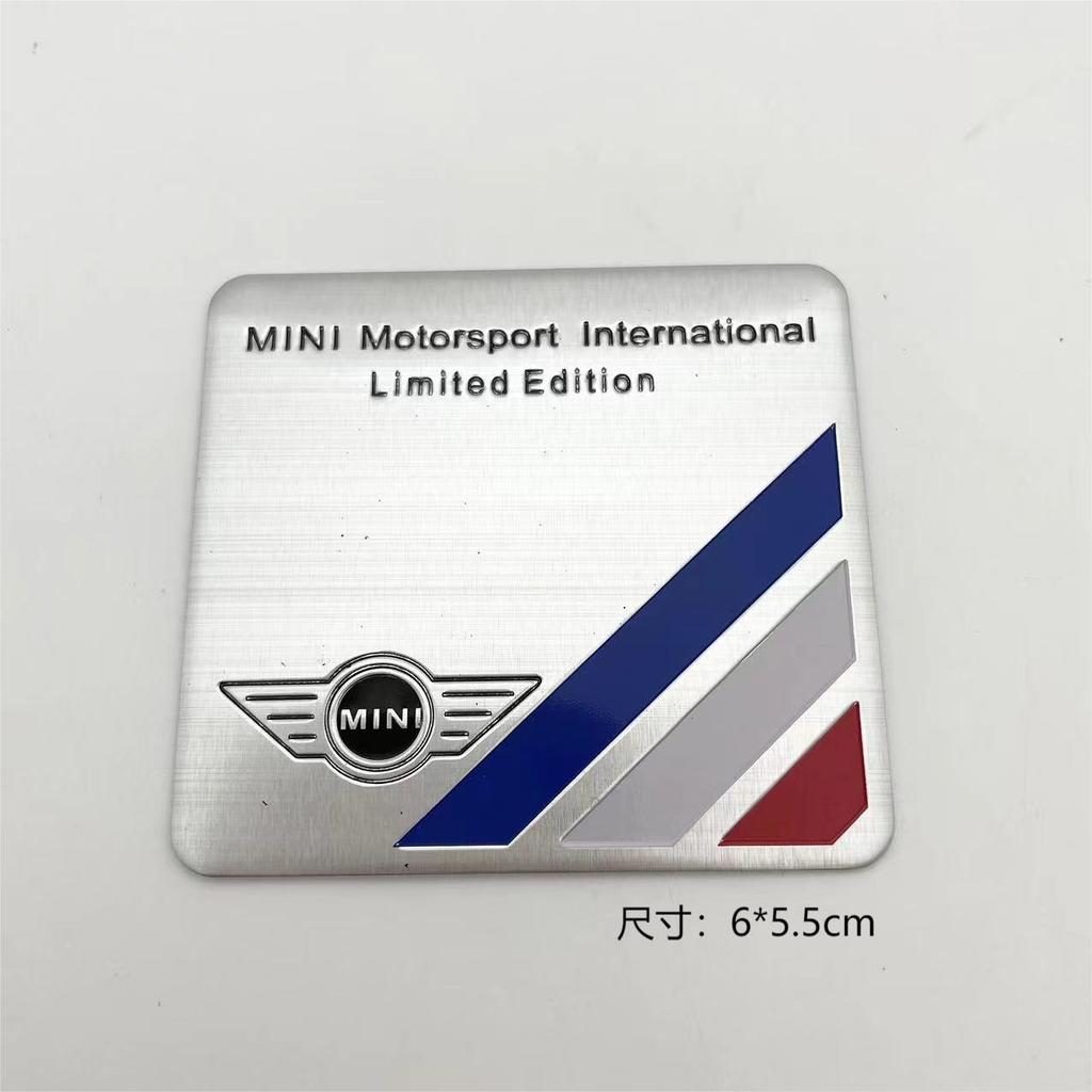 3D Алюминиевые Наклейки на Автомобиль Для Mini JCW S R53 R55 R56 R57 R60 F55 F56 Cooper Авто Стайлинг Кузов Автомобиля Багажник Окно Эмблема Значок Наклейка dymfu11