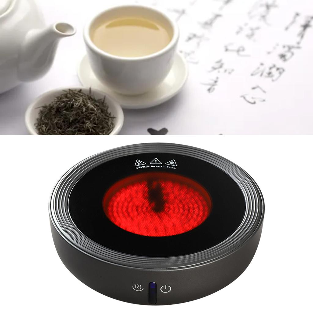 Mini Electric Ceramic Tea Stove Heat Resistant Fast Heating Multifunctional Electric Tea Hot Plate