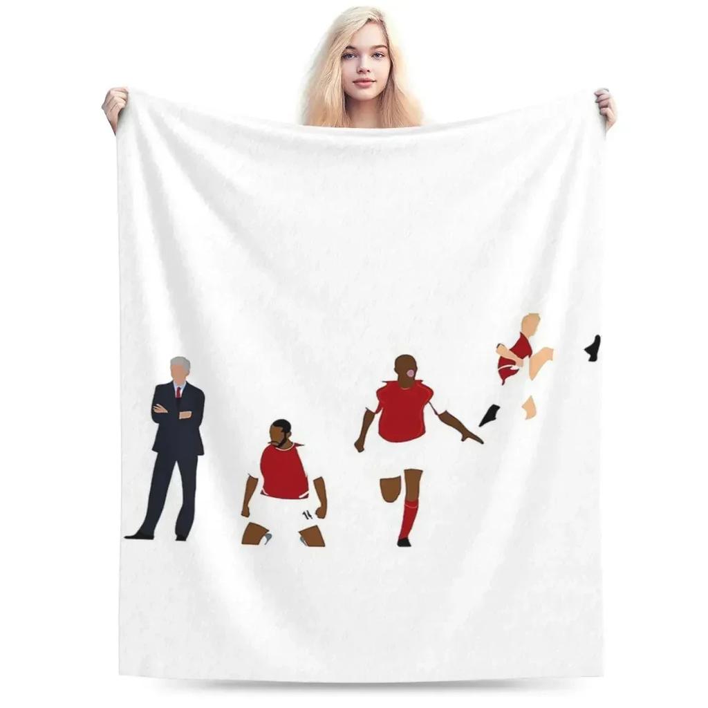 Arsenal Invincibles Минималистичные Художественные Одеяла Мягкие Теплые Фланелевые Пледы Покрывало Чехол Для Кровати Гостиной Пикника Путешествия Дома Дивана