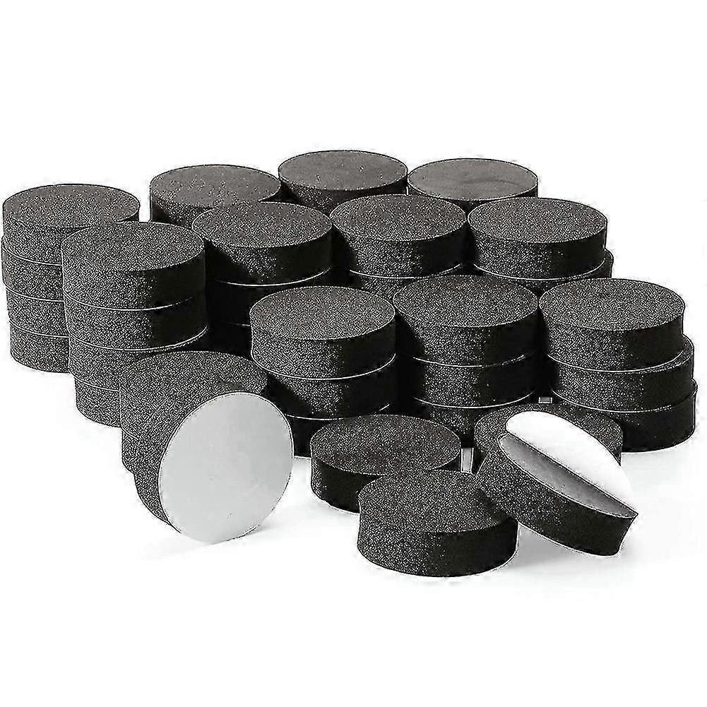 48pcs Pot Feet Risers Natural Rubber Flower Pot Mat Invisible Pot Feet For Heavy Outdoor Plants, Fl