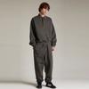 Fear of God Essentials Мужская футболка-поло с длинным рукавом SS24 Чернильный черный Унисекс 192SP244390F