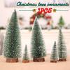 1PCS 6/8/10/15cm Christmas Tree New Year's Decoration Products Mini Christmas Tree Fake Pine Tree Christmas Decoration