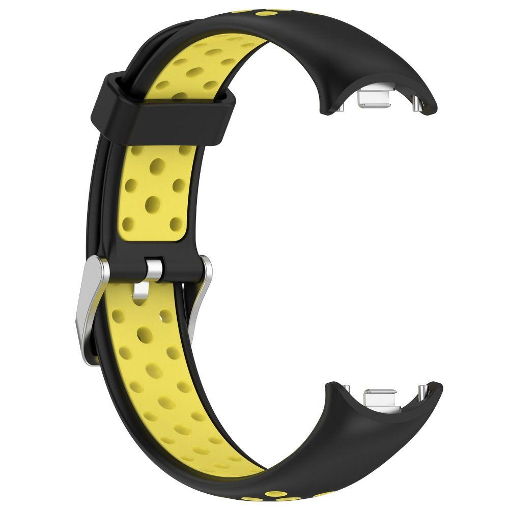 New Breathable Two-Color Silicone Bracelet Strap Replacement