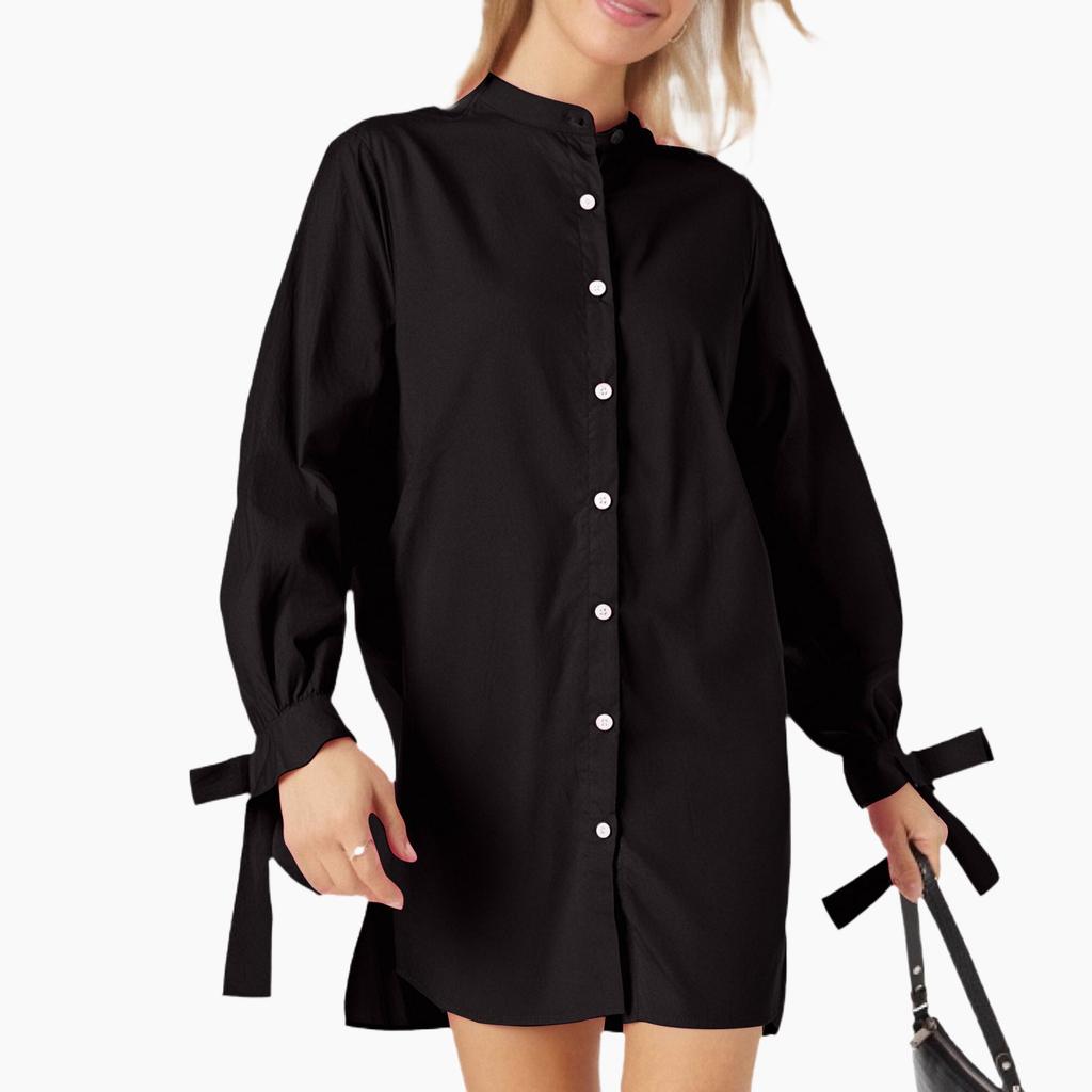 Casual Color Solid Womens Fashion Single Breasted Cardigan Long Sleeved Tshirt Shirt Jacket