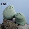 Durable Tea Pet Cute Stone Primitive Man Figurine Funny Stoneman Statue Carving Face Personalized Table Accessory Decoration for Garden Home