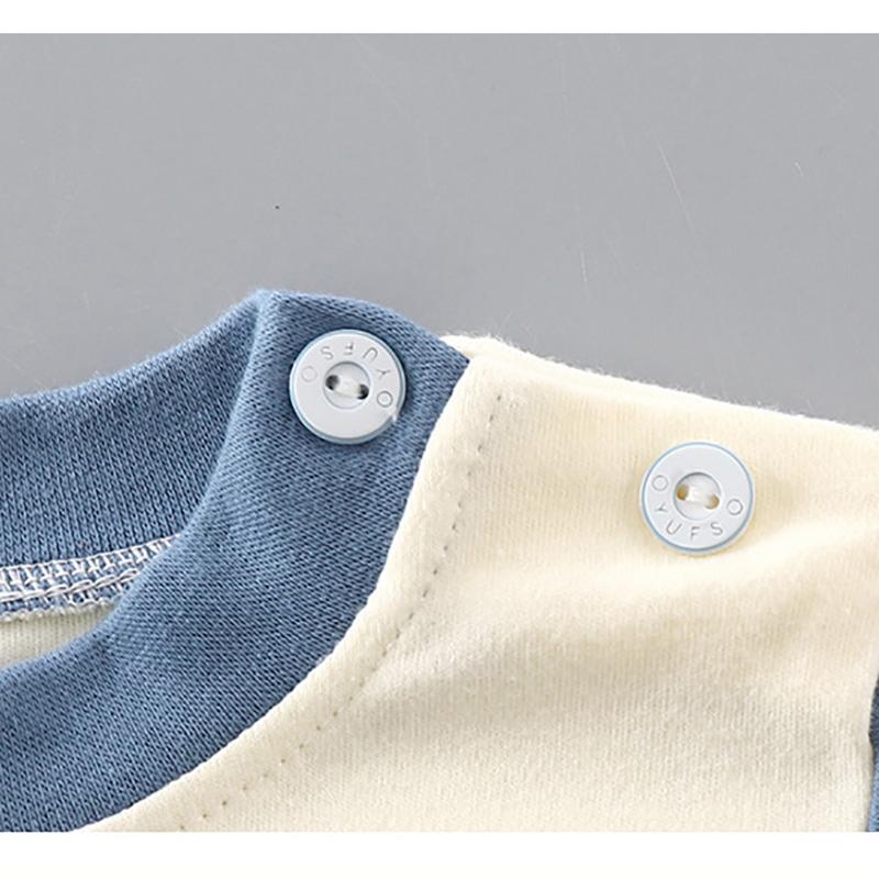 Новые детские пижамы из чистого хлопка для мальчиков и девочек, милые пижамы с длинными рукавами с героями мультфильмов, осенняя одежда для сна для малышей, комплекты детской одежды