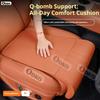 For Volvo V40 V50 v60 V70 S40 S60 New Car Seat Rest Cushion Nappa leather Seat Extender Leg Cushion Memory Foam Seat Padding