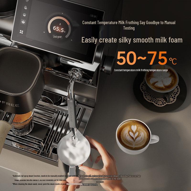 SP1 Max Italian Semi-Automatic Smart Coffee Machine with Integrated Grinder