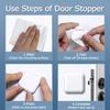 Door Stopper Silicone Handle Bumpers Self Adhesive Mute Anti-Shock Protection Porte Pad Home Improvement Wall Protector Pad Door