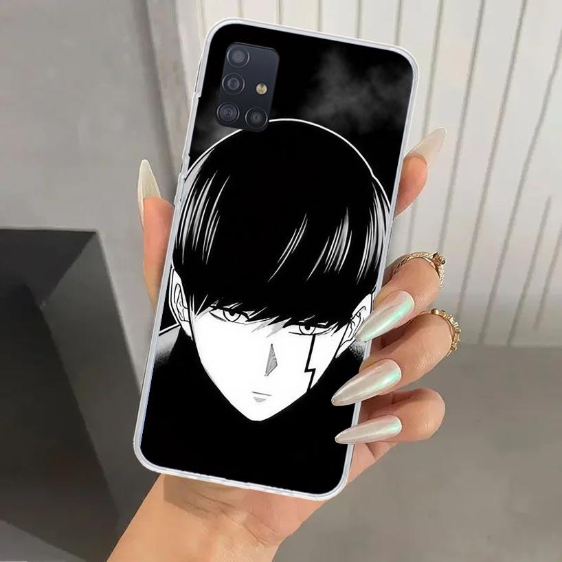Mashle Magic And Muscles Phone Case for Samsung Galaxy A52 A32 A22 A12 A02S A50S A30S A10S Note 20 Ultra 10 Plus S10 A31 A20 A71