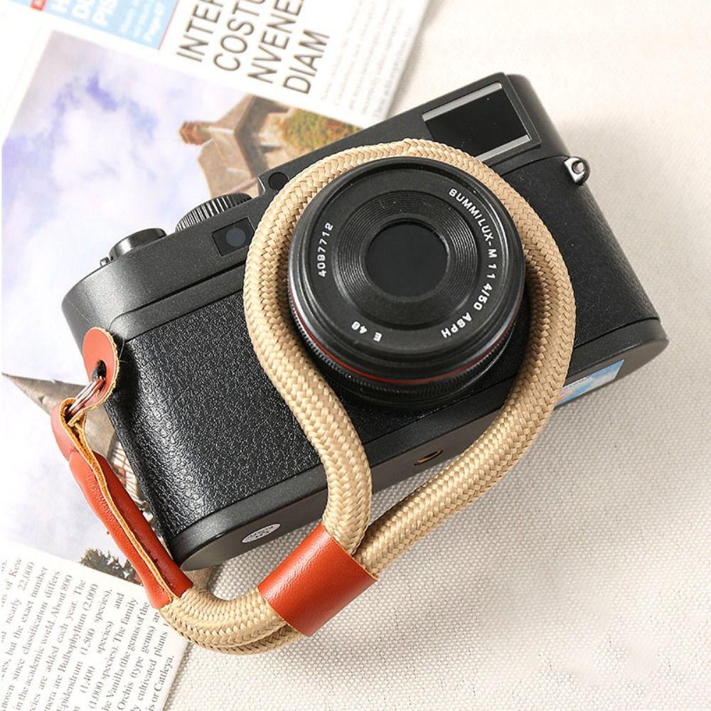 Release Camera Wrist Strap Handmade Digital Camera Wrist 2024 SLR Hand Strap