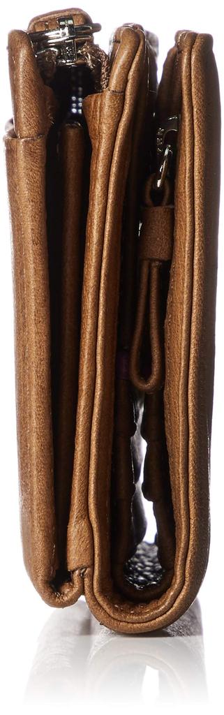 Кошелек Katharine Hamnett London, Сделан из премиальной японской мягкой кожи, Средний размер, Коричневый