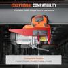 VEVOR Electric Hoist Manual Trolley, 499 kg/0.5 Ton Capacity for PA200 PA250 PA300 PA400 PA500, Push Beam Trolley with Dual Wheels