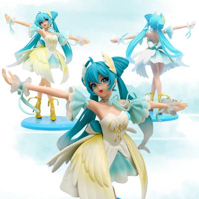 Новый благородный и элегантный лебедь Балет Hatsune Miku ПВХ модель персонажа Орнамент Анимация Коллекционер Статуэтка Настольное украшение