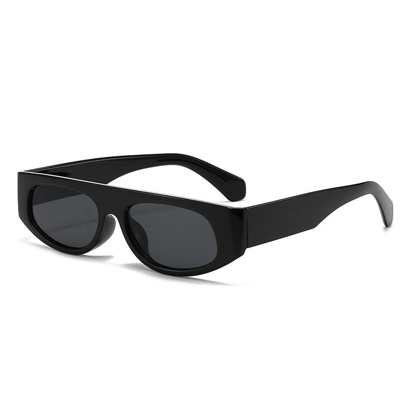 Exquisite Oval Sunglasses Women Men High Quality Luxury Shades Leisure Commute Sun Glasses Lady Man UV400 Protective Glasses
