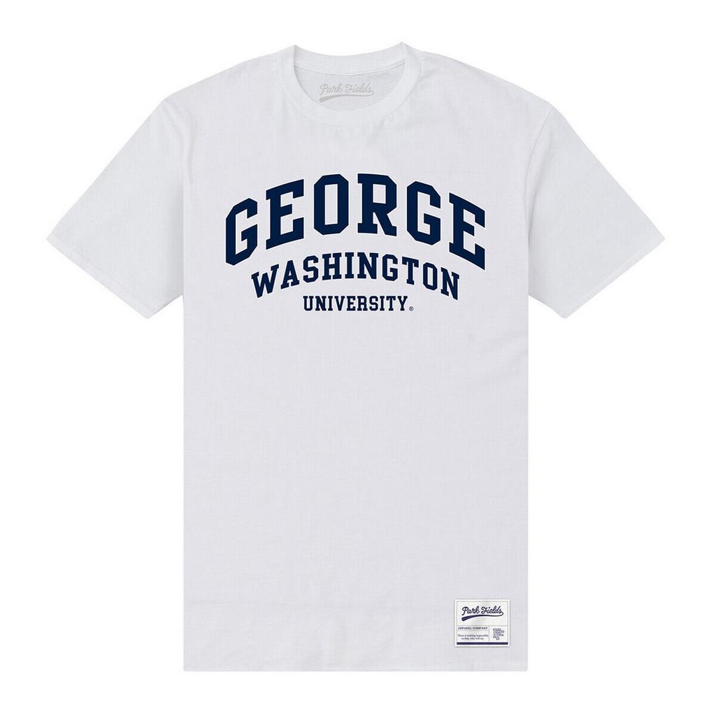 Футболка унисекс для взрослых с надписью Университета Джорджа Вашингтона