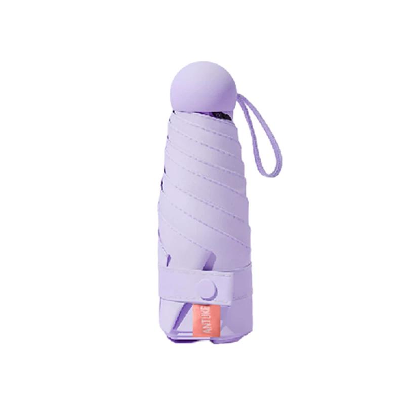 50% off Compact and Portable Pocket Capsule Umbrella for Women, Dual-Use for Sun and Rain, Uv Protection Sunshade Umbrella