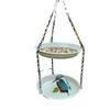 Hanging Double Layer Bird Feeder Large Capacity Durable Bird Water Bowl Convenient Dual-purpose Bird Feeding Dish Outside Patio