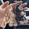Персонализированный Худи с Мишкой Брелок Кукла Мультяшный Милый Брелок для Ключей Автомобиля Креативный Подарок Брелок