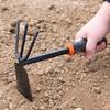 Садовая лопата из нержавеющей стали, инструмент для посадки на открытом воздухе из углеродистой стали, эргономичная ручка, легкий, прочный для домашнего сада, горшечные растения