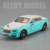 Масштаб 1/32 Wraith Mansory, литая под давлением модель автомобиля, игрушечный автомобиль с откатным механизмом, звуком и светом для детей, коллекция подарков для мальчиков и девочек