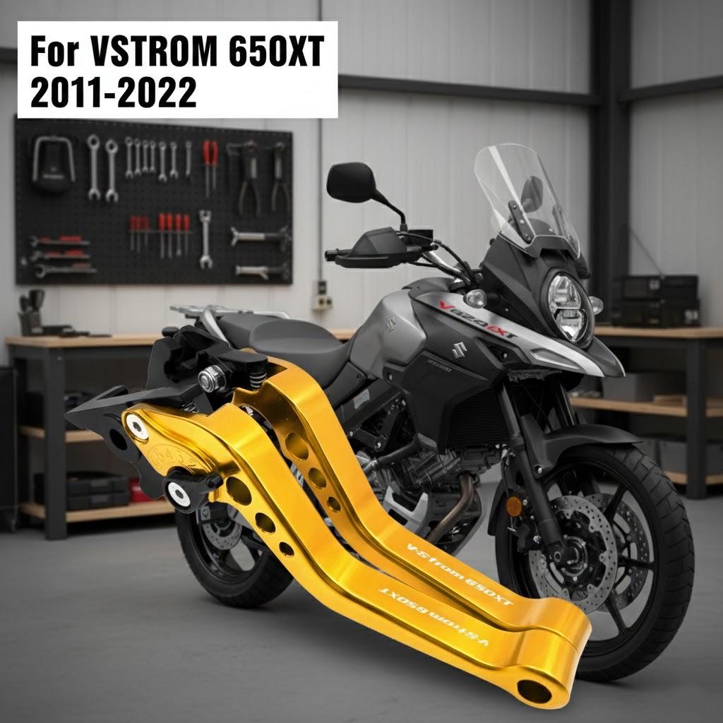 Алюминиевый рычаг тормоза и сцепления Suzuki V-STROM 650XT 2011-2022
