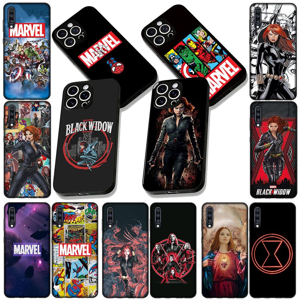 Чехол для телефона Marvel Черная Вдова Comics для Huawei P30 P20 Mate 10 20 Lite Pro Y7 Y8S Y9A Y9 Prime P Smart 2019 Мягкий чехол