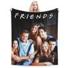 Плед из флиса с принтом Central Perk из сериала «Друзья» Многофункциональный ультрамягкий плед для дома, автомобиля, коврик