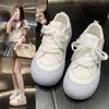 Korean Board Shoes Women's 2025 New Summer Platform White Shoes with Skirts Student Niche Bread Shoes